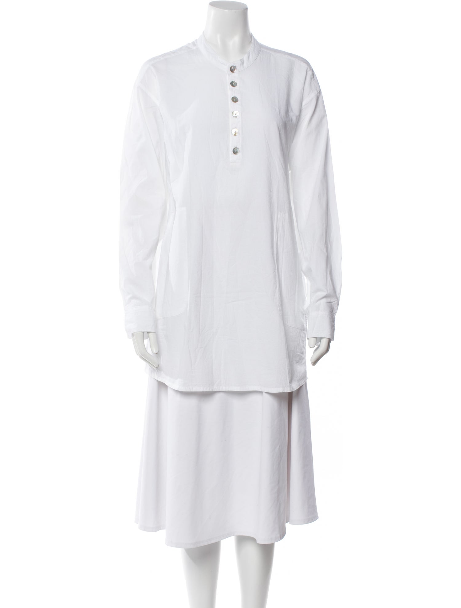 Natalie Martin Mock Neck Long Sleeve Tunic