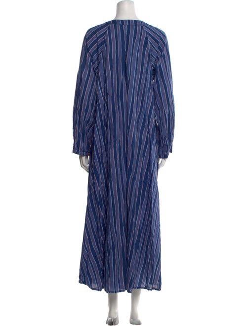 Natalie Martin Striped Long Dress