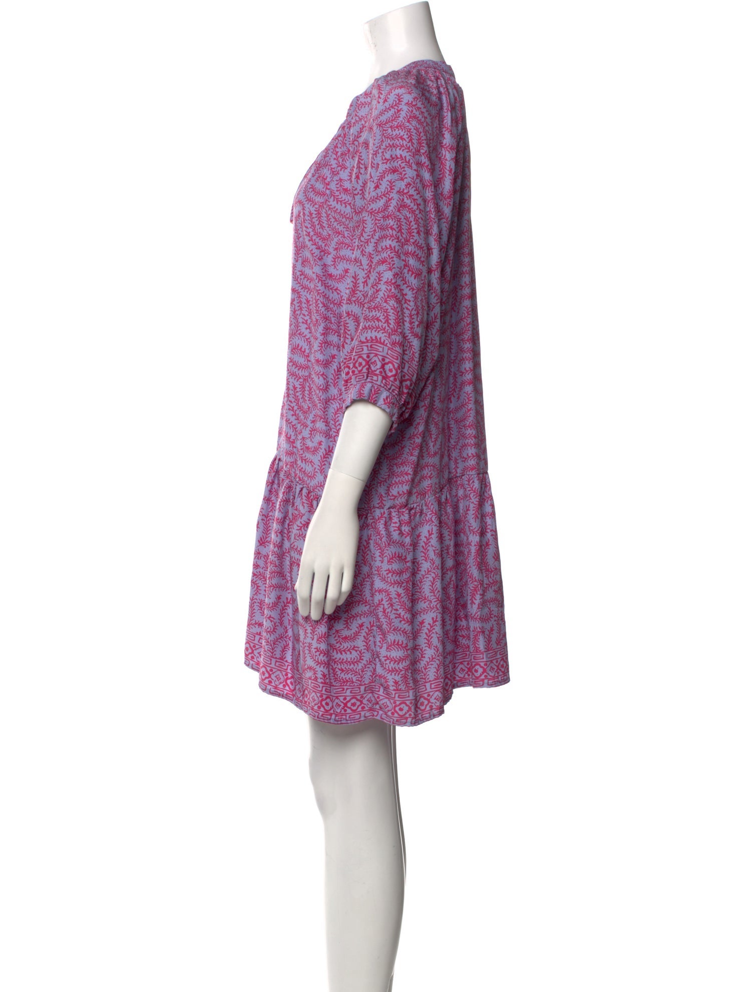 Natalie Martin Silk Mini Dress