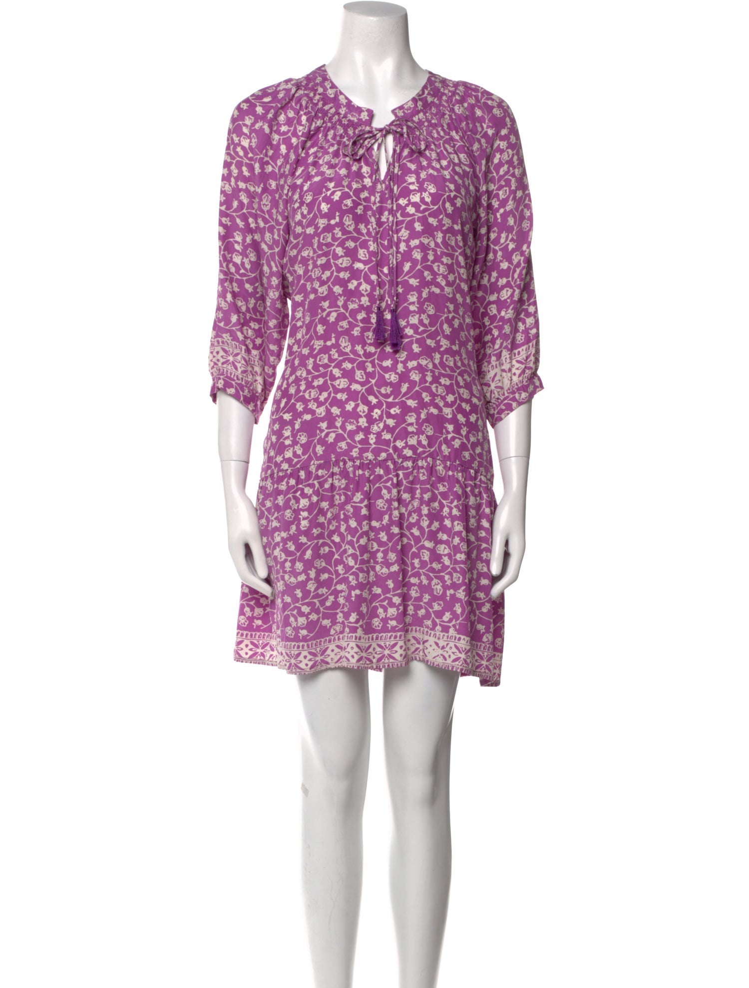 Natalie Martin Silk Mini Dress