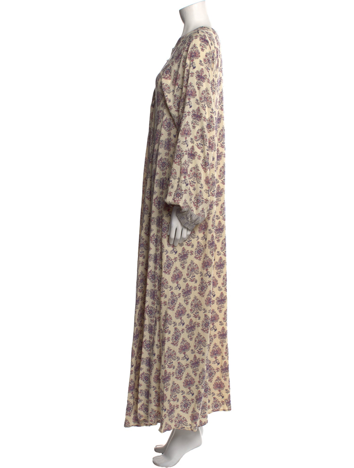 Natalie Martin Floral Print Long Dress