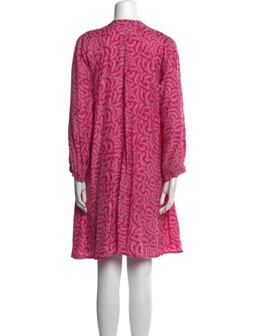 Natalie Martin Silk Knee-Length Dress