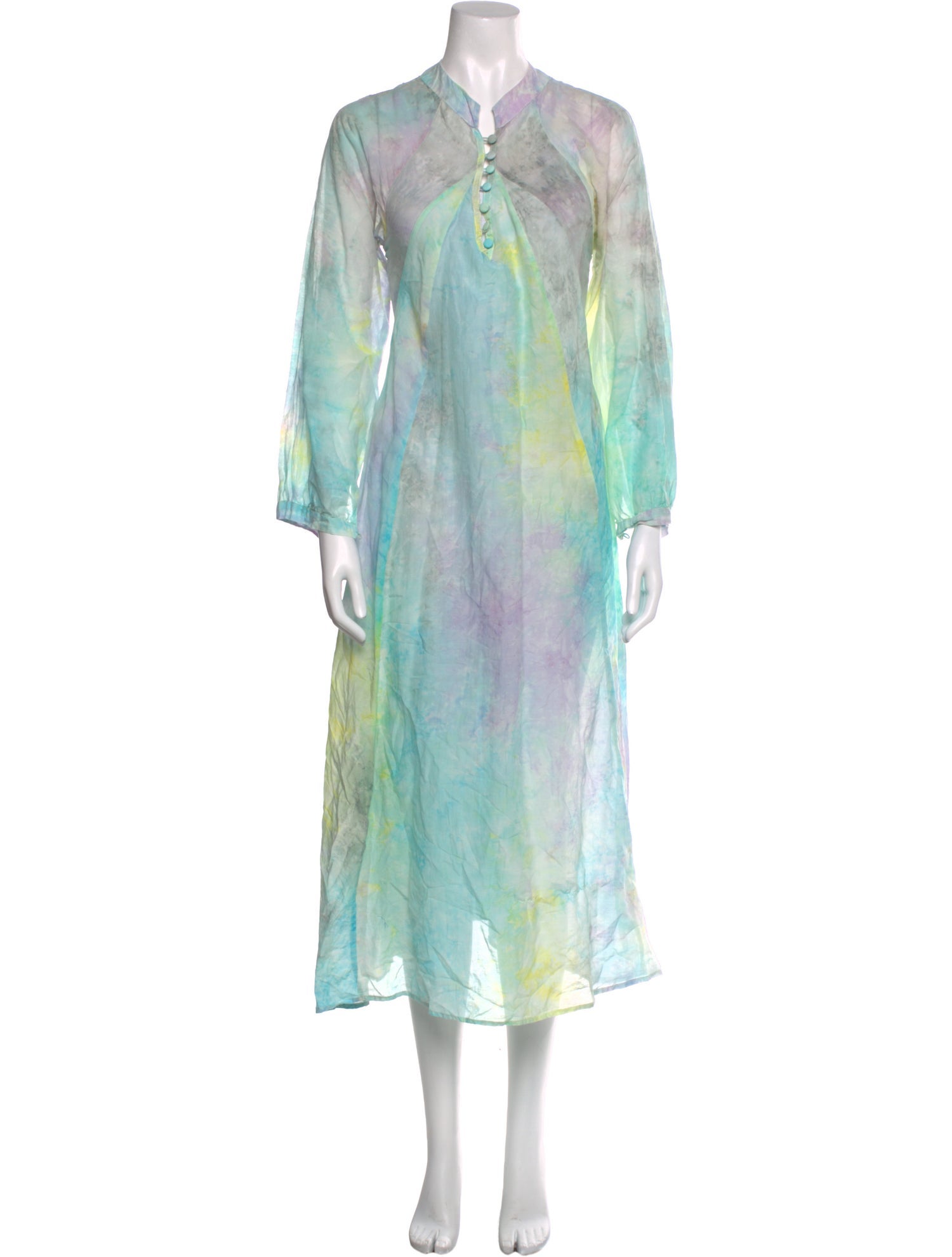 Natalie Martin Printed Long Dress