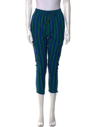 Natalie Martin Striped Skinny Leg Pants