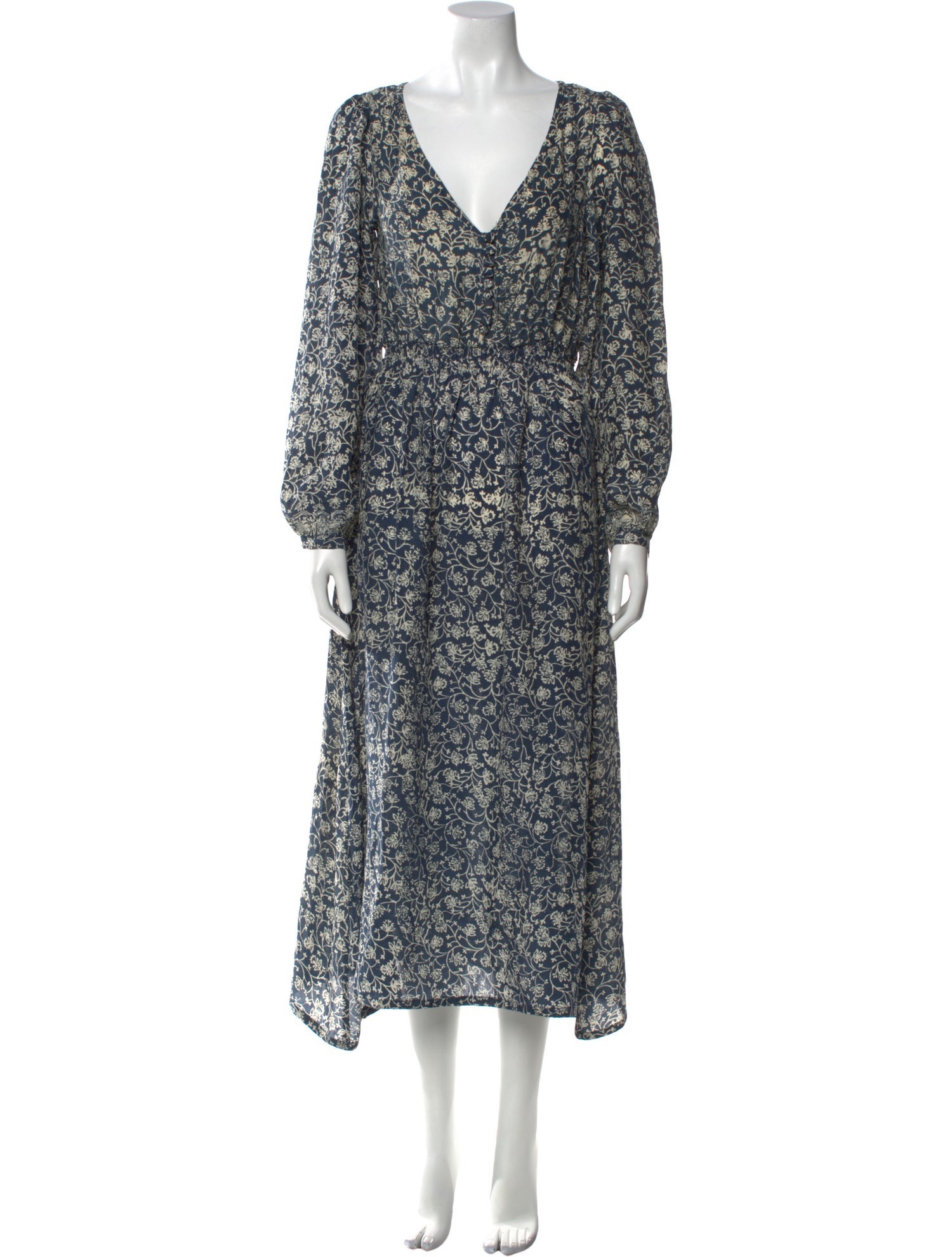 Natalie Martin Silk Long Dress