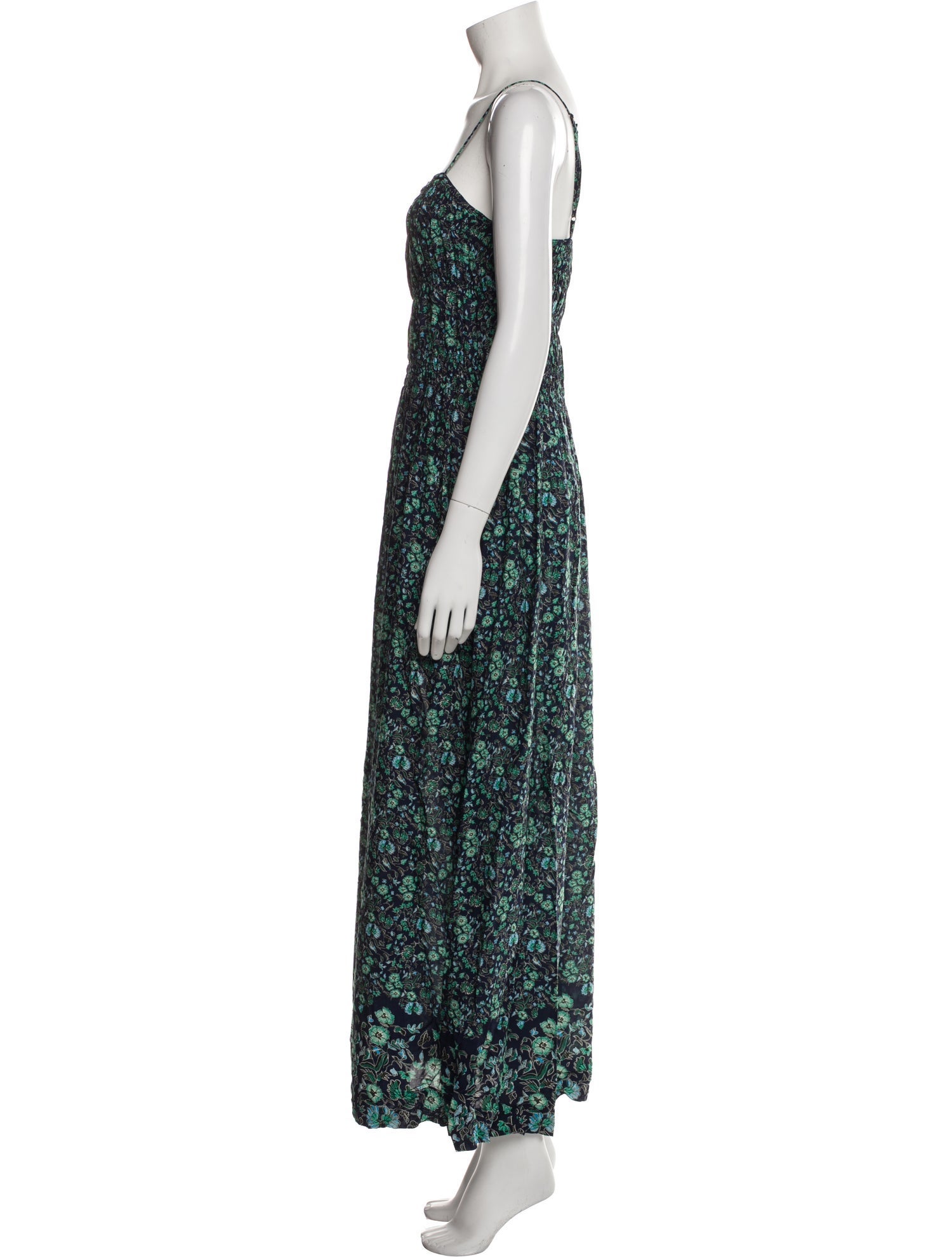 Natalie Martin Floral Print Long Dress