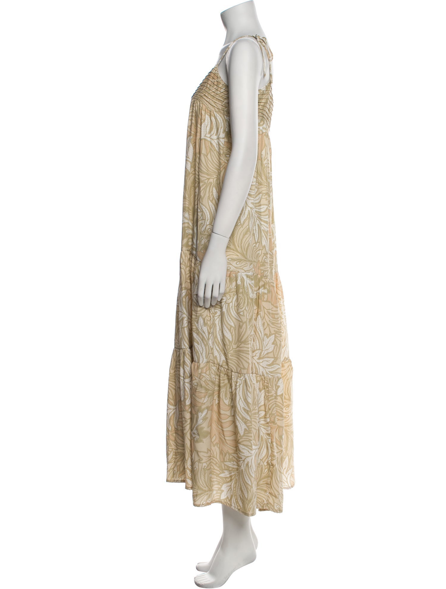 Natalie Martin Silk Long Dress