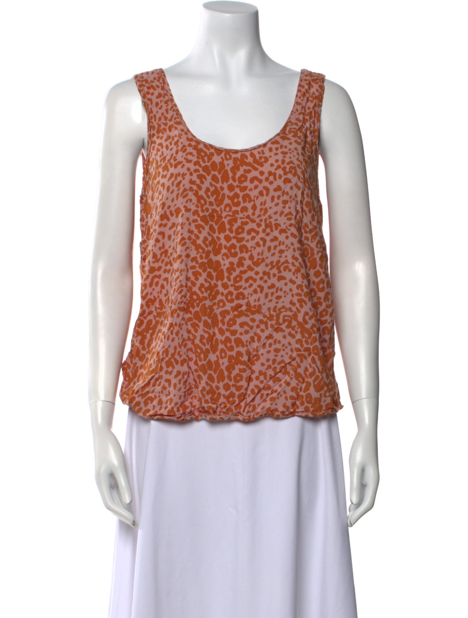 Natalie Martin Printed Scoop Neck Top