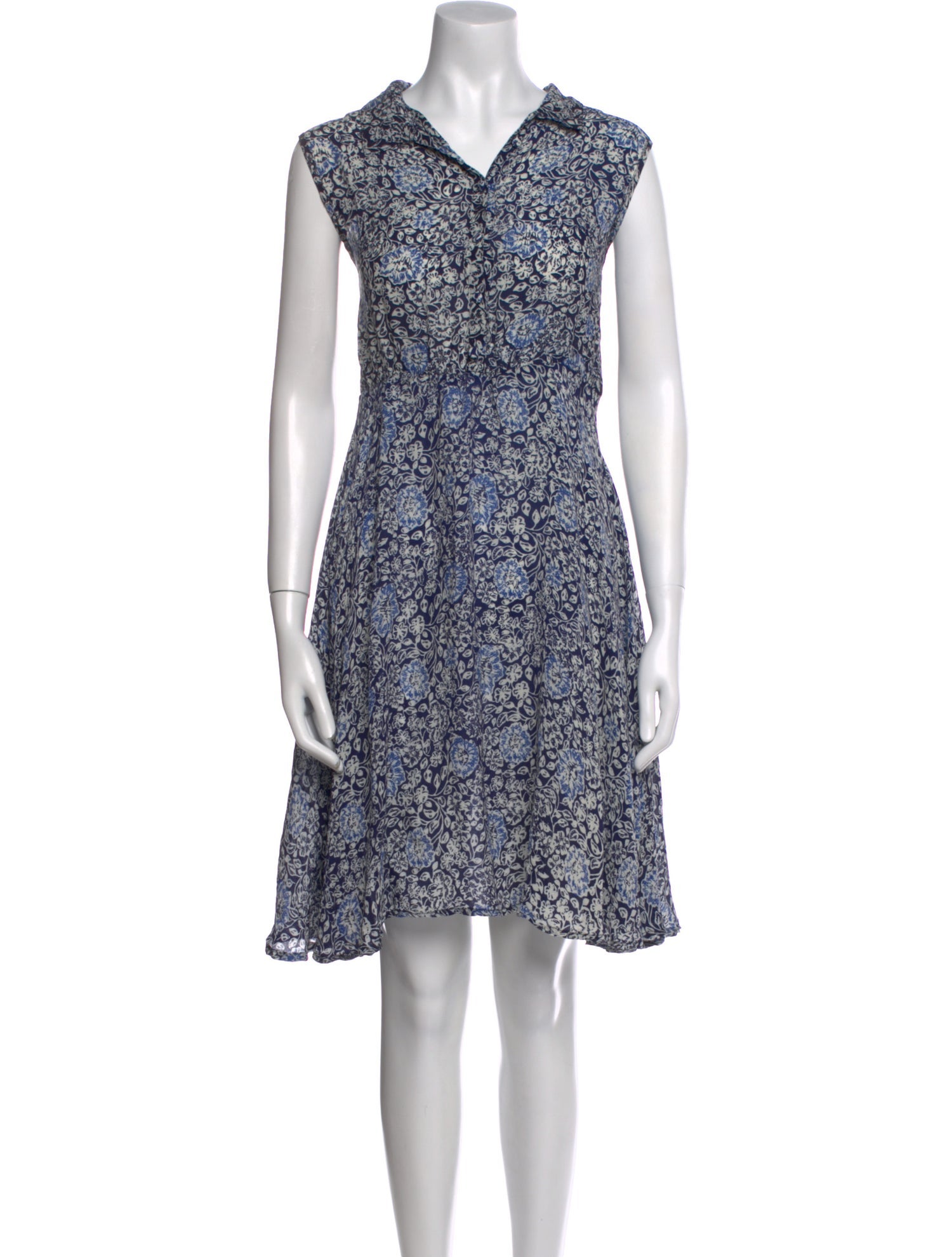 Natalie Martin Silk Midi Length Dress