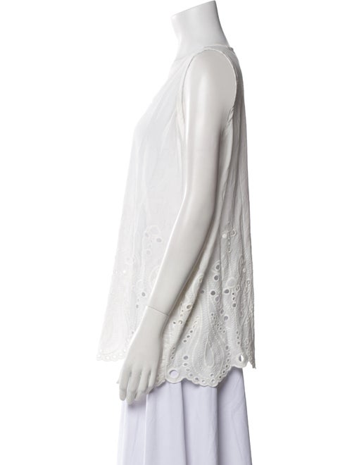 Natalie Martin Scoop Neck Sleeveless Top