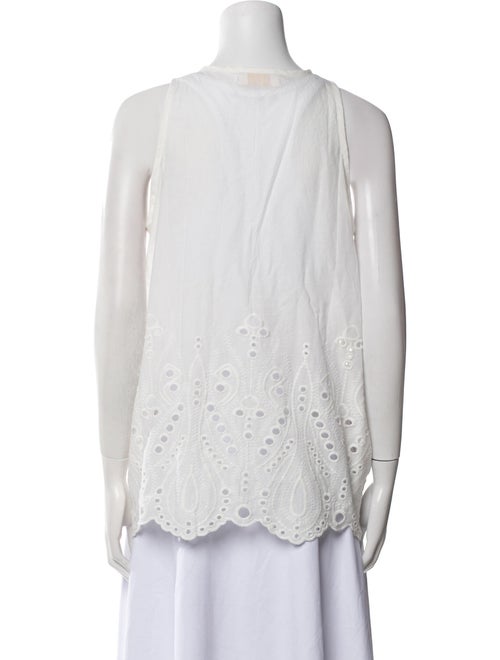 Natalie Martin Scoop Neck Sleeveless Top