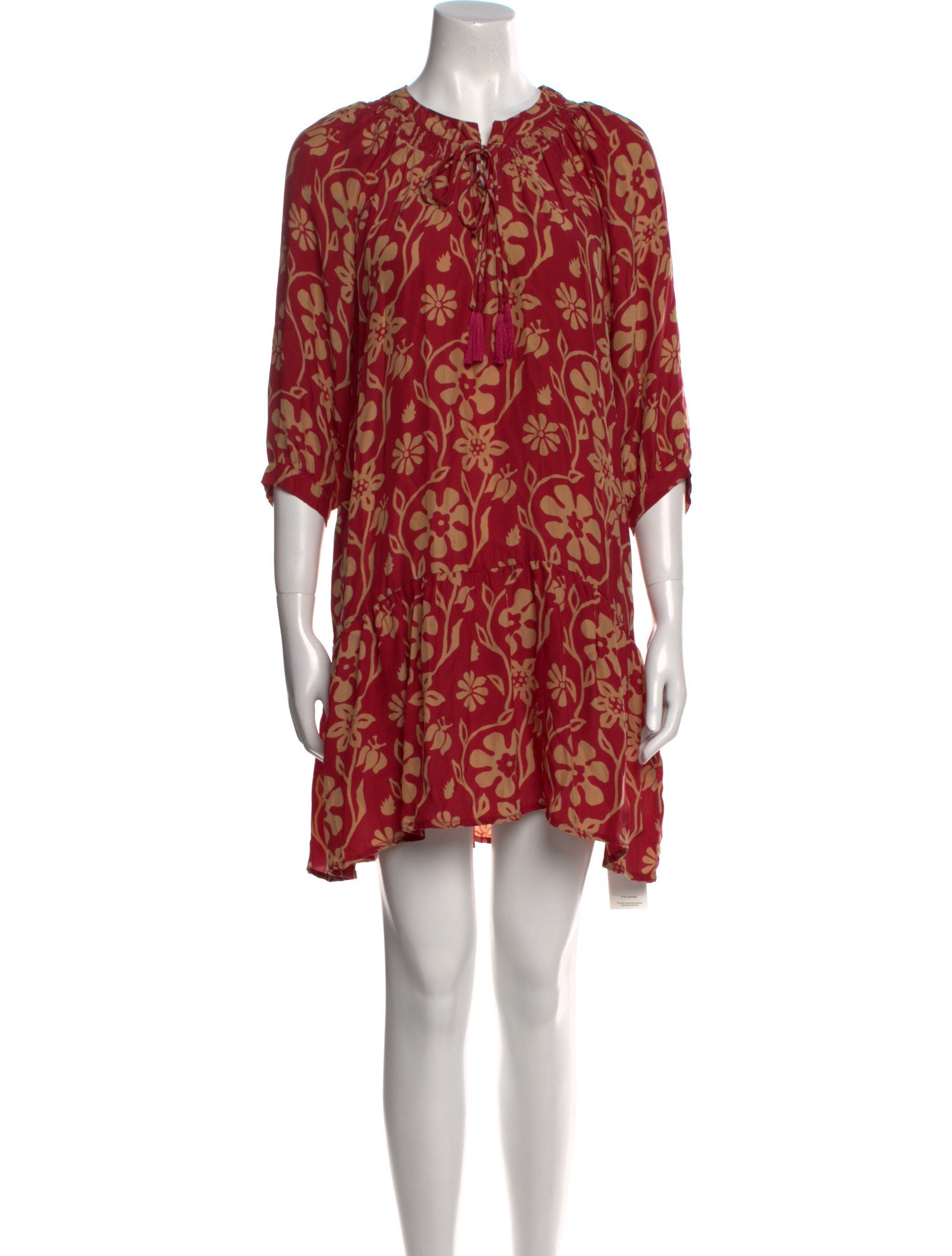 Natalie Martin Silk Mini Dress