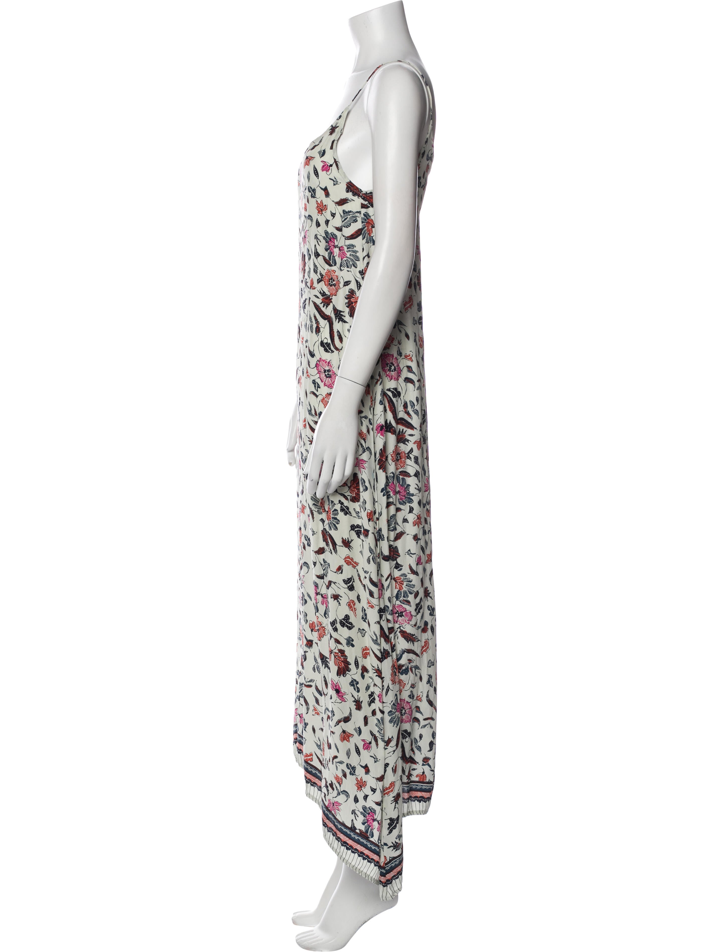 Natalie Martin Printed Long Dress