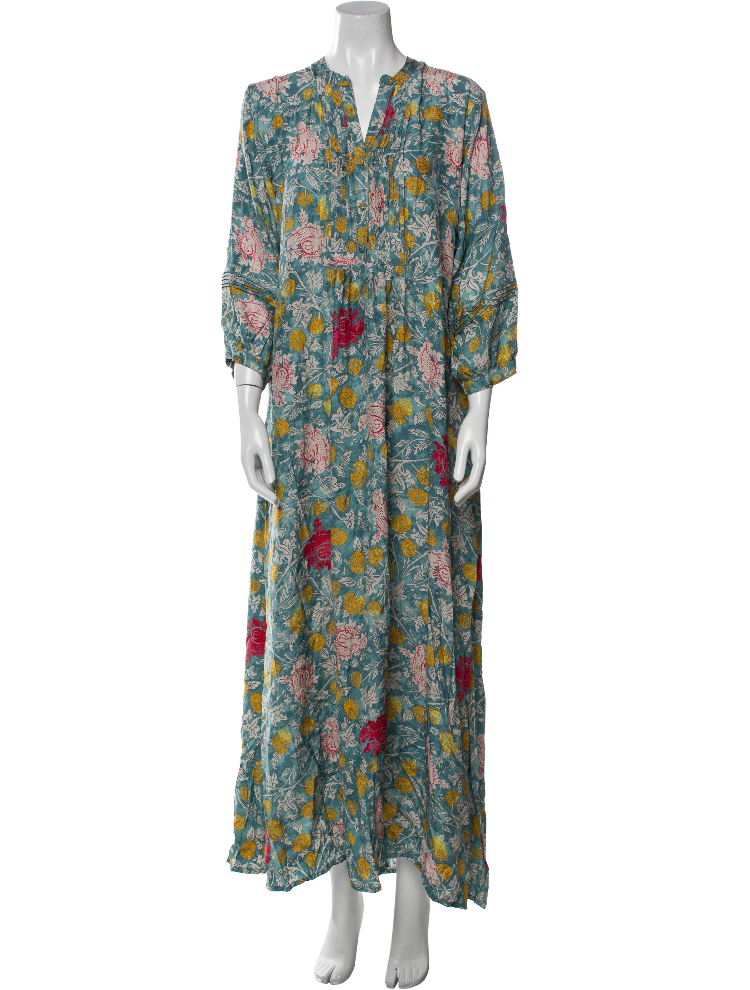 Natalie Martin Silk Long Dress