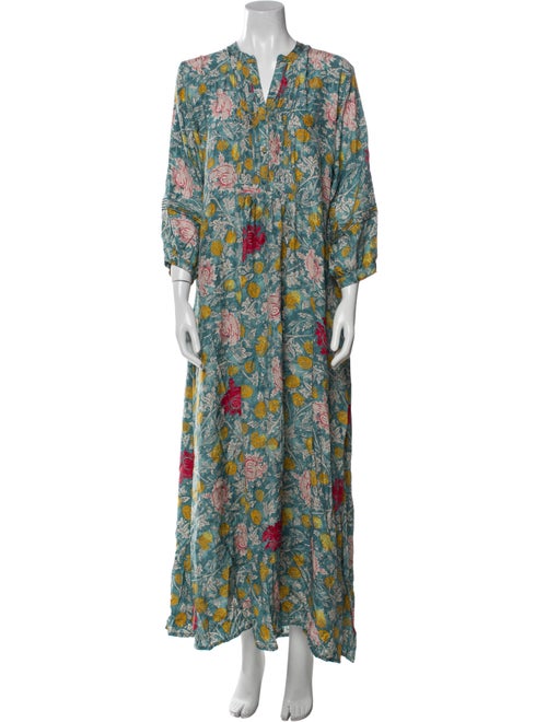 Natalie Martin Silk Long Dress