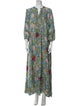 Natalie Martin Silk Long Dress