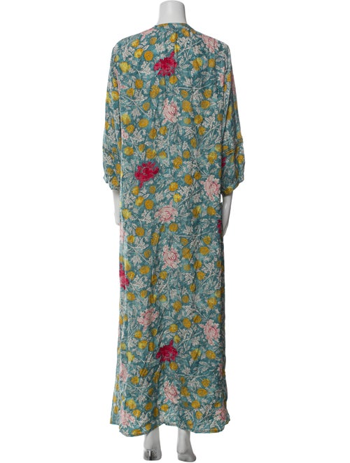 Natalie Martin Silk Long Dress