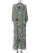 Natalie Martin Silk Long Dress