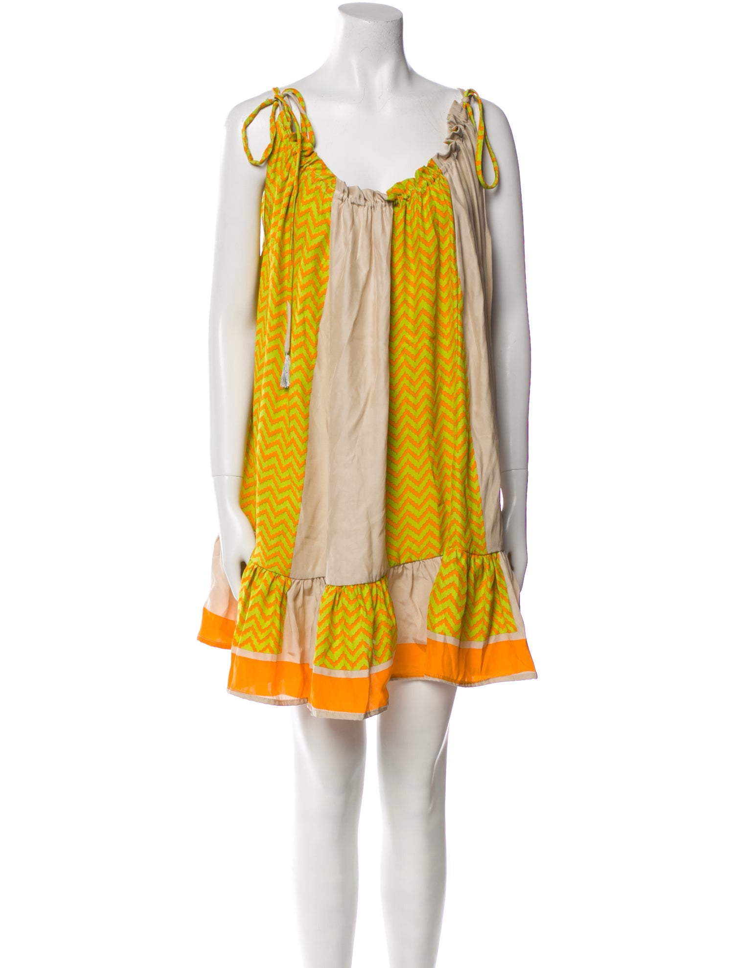 Natalie Martin Silk Mini Dress