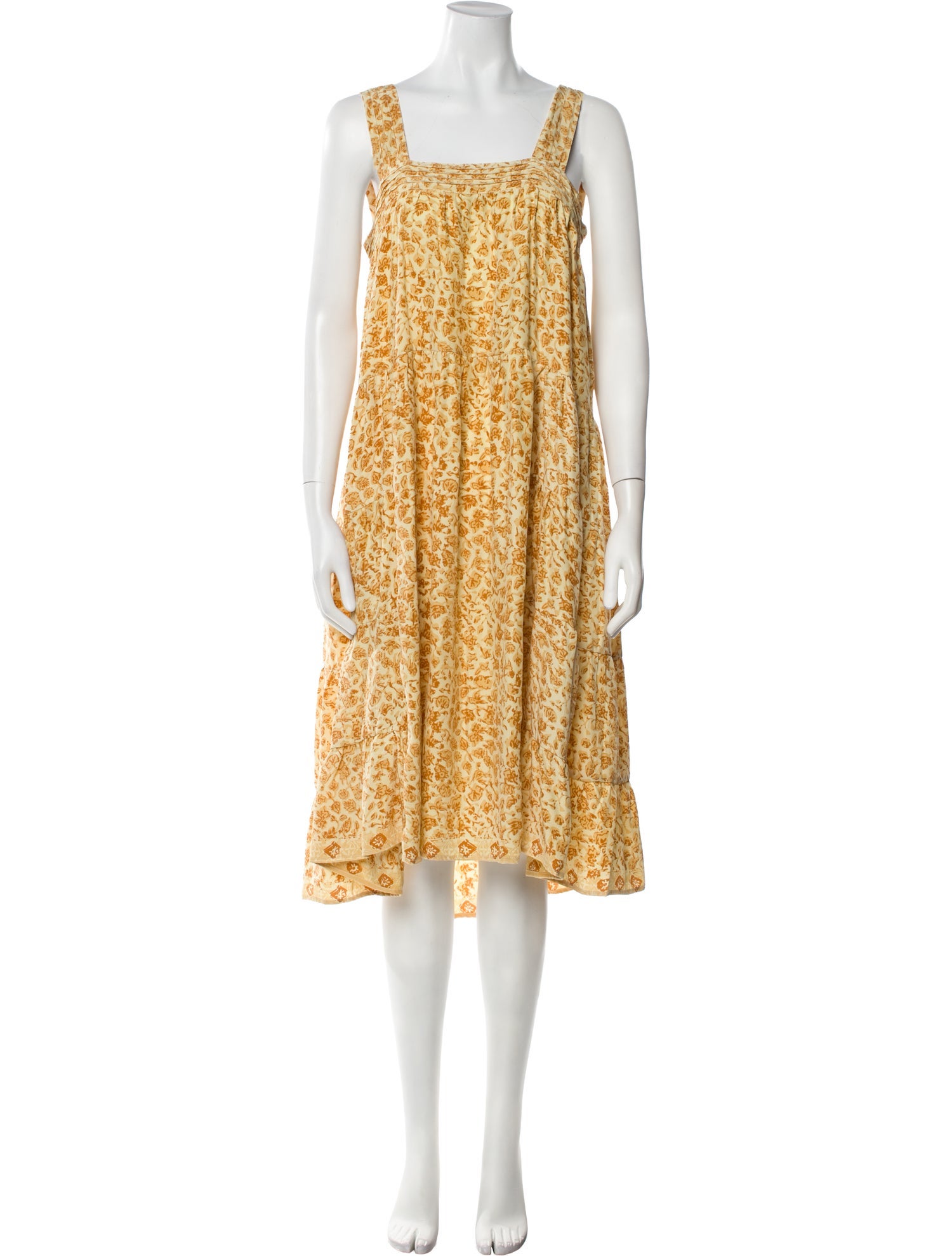 Natalie Martin Silk Midi Length Dress