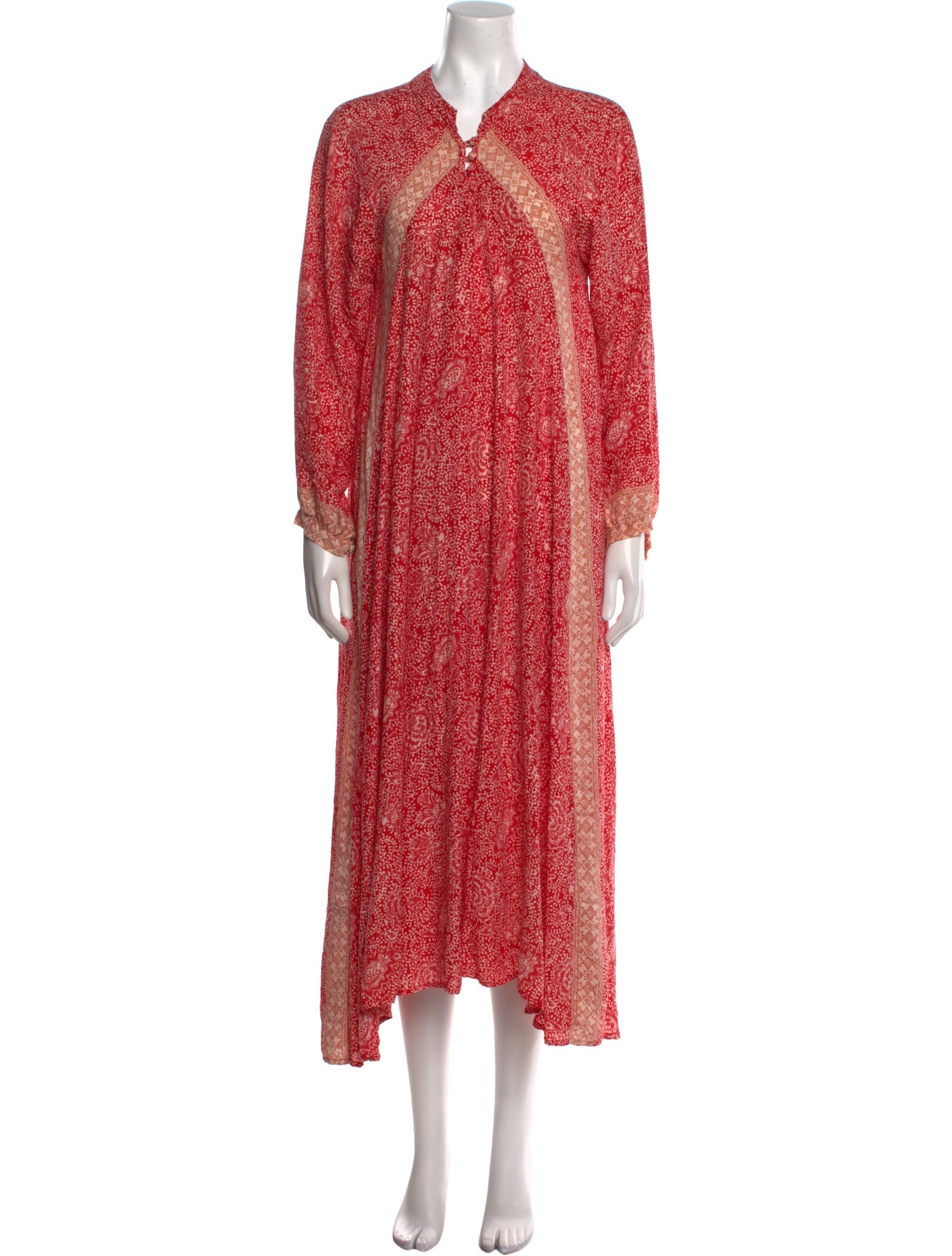Natalie Martin Silk Long Dress