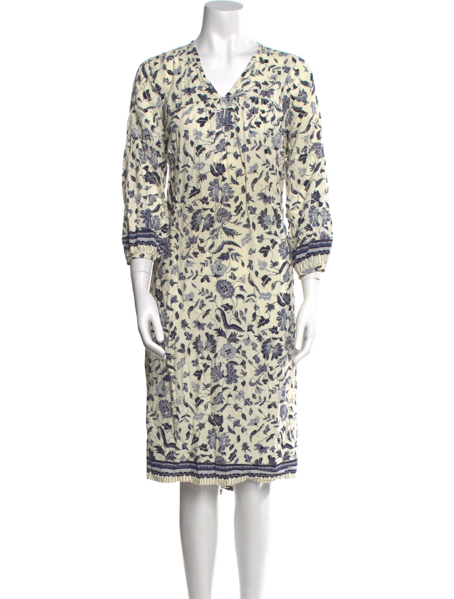 Natalie Martin Printed Midi Length Dress