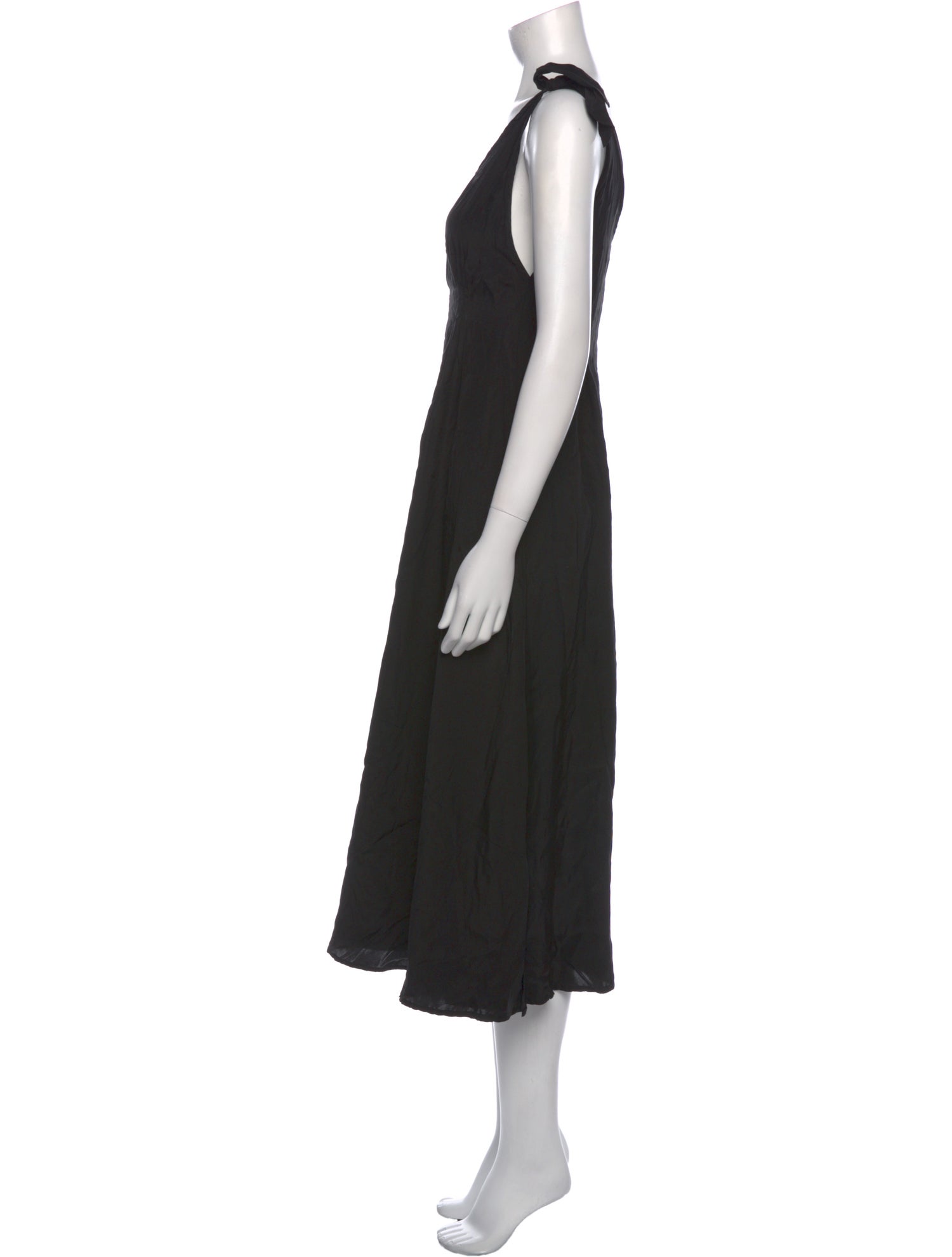 Natalie Martin Silk Midi Length Dress