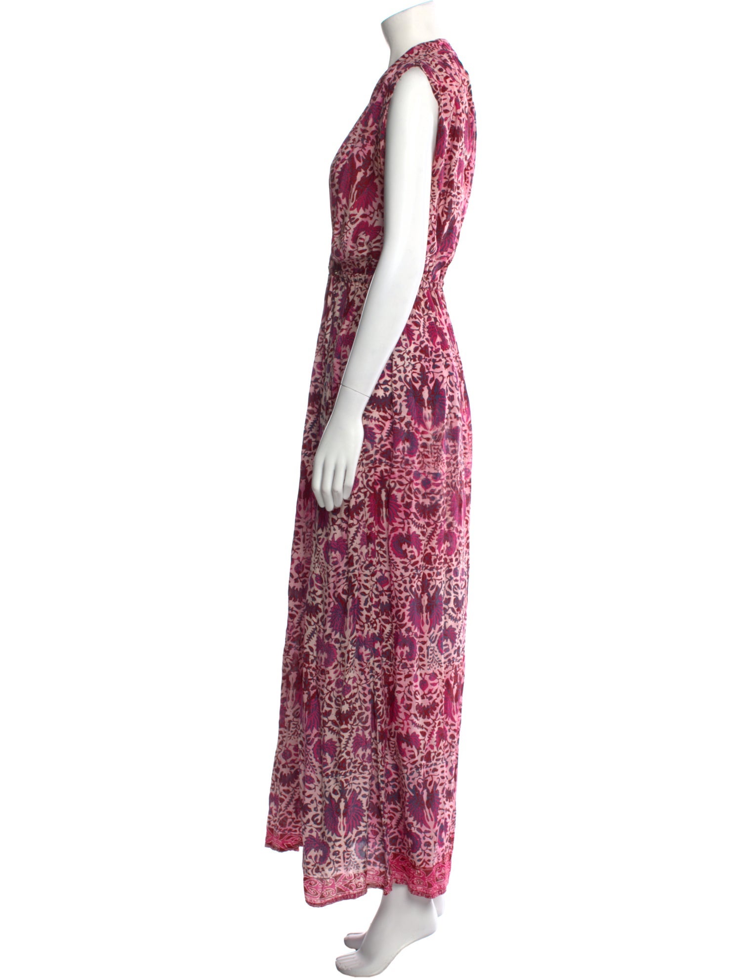 Natalie Martin Printed Long Dress