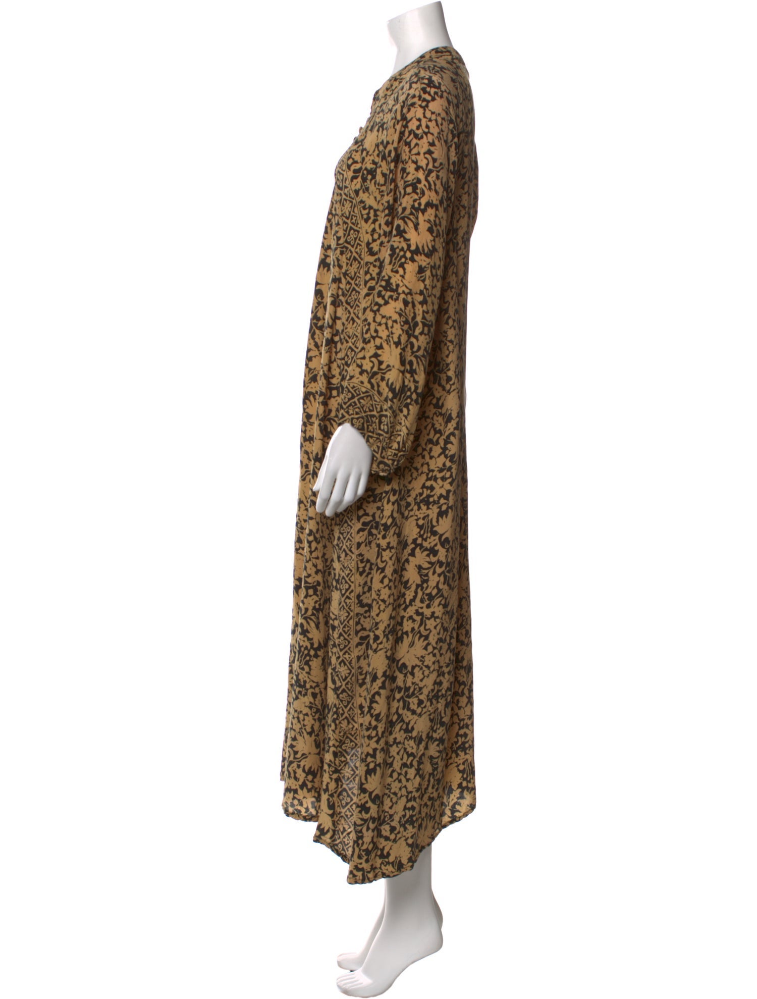 Natalie Martin Silk Long Dress