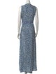 Natalie Martin Silk Long Dress