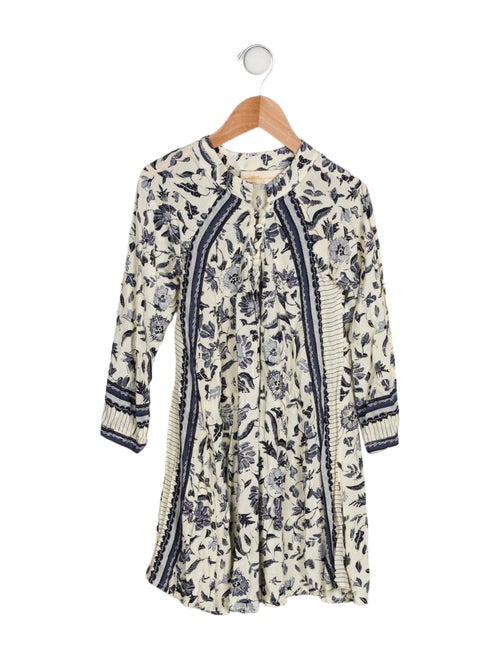 Natalie Martin Girls' Floral Long Sleeve Dress
