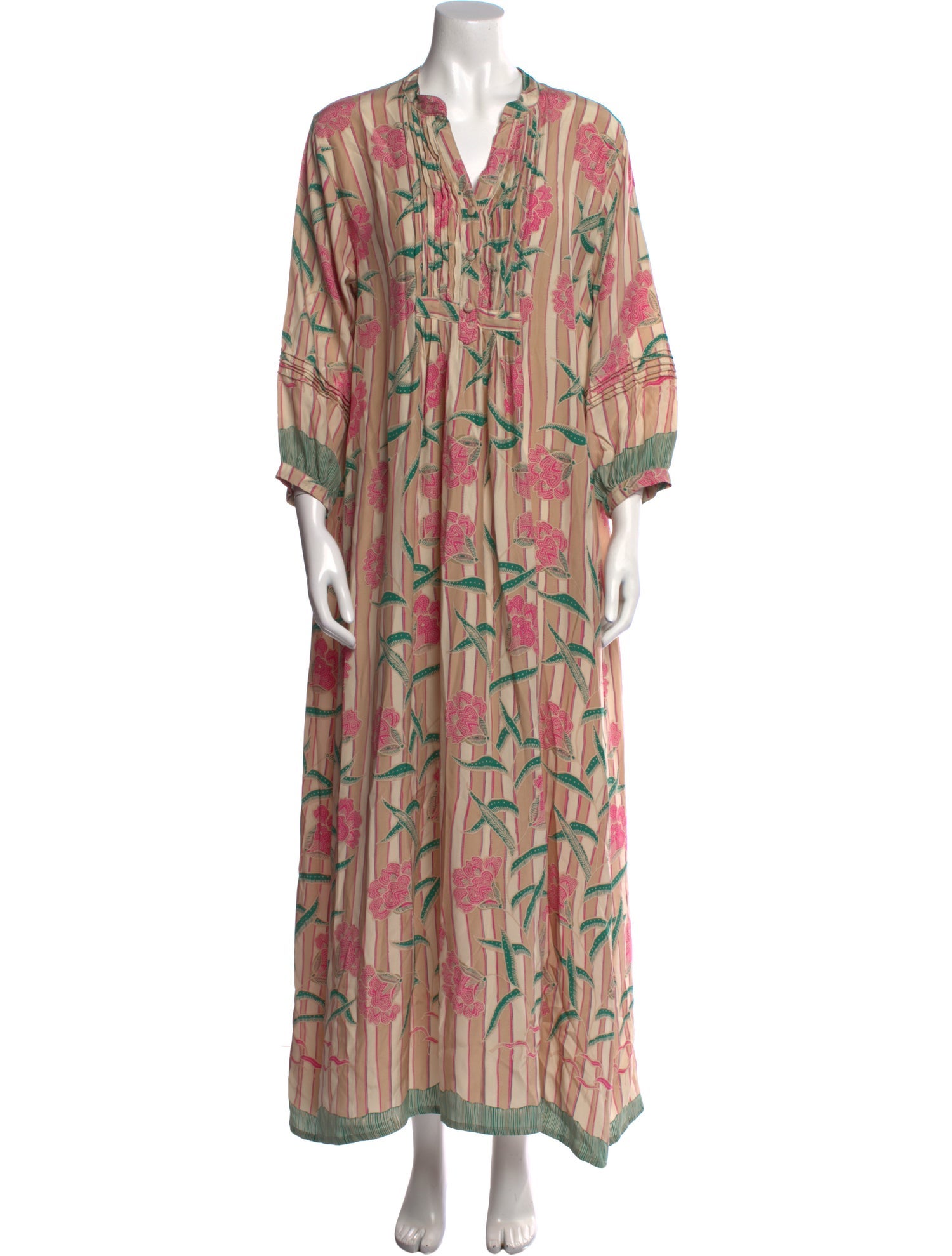 Natalie Martin Silk Long Dress