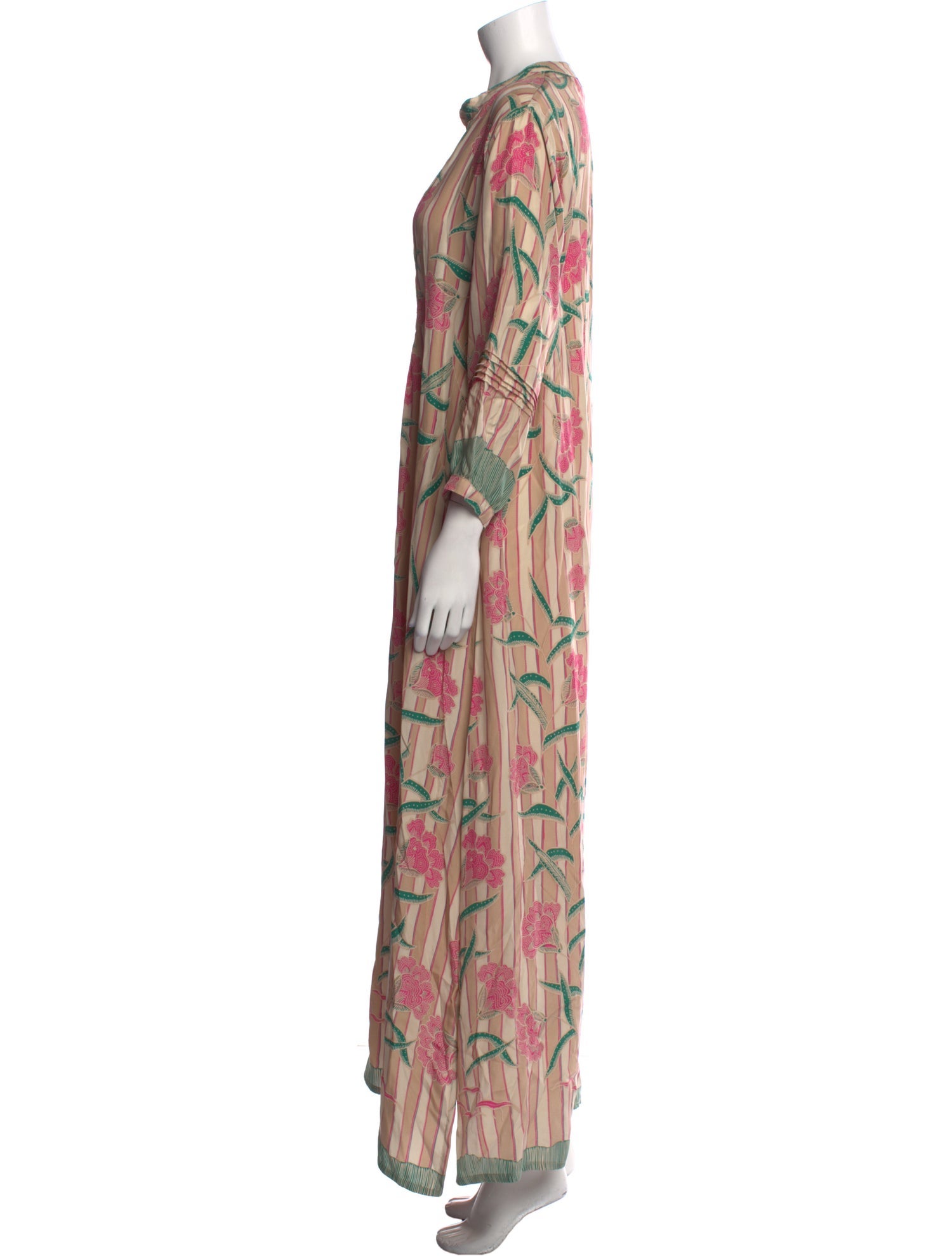 Natalie Martin Silk Long Dress
