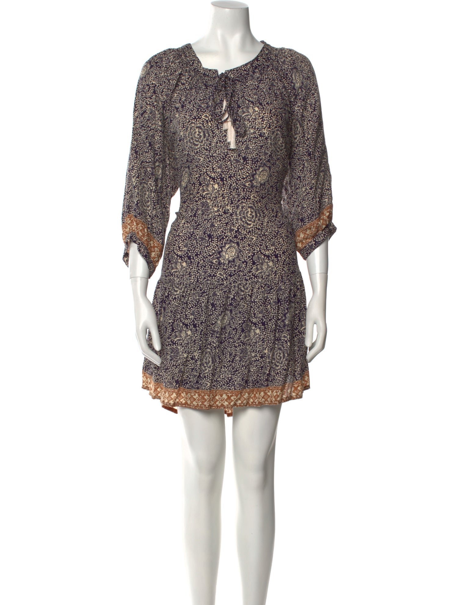 Natalie Martin Silk Mini Dress