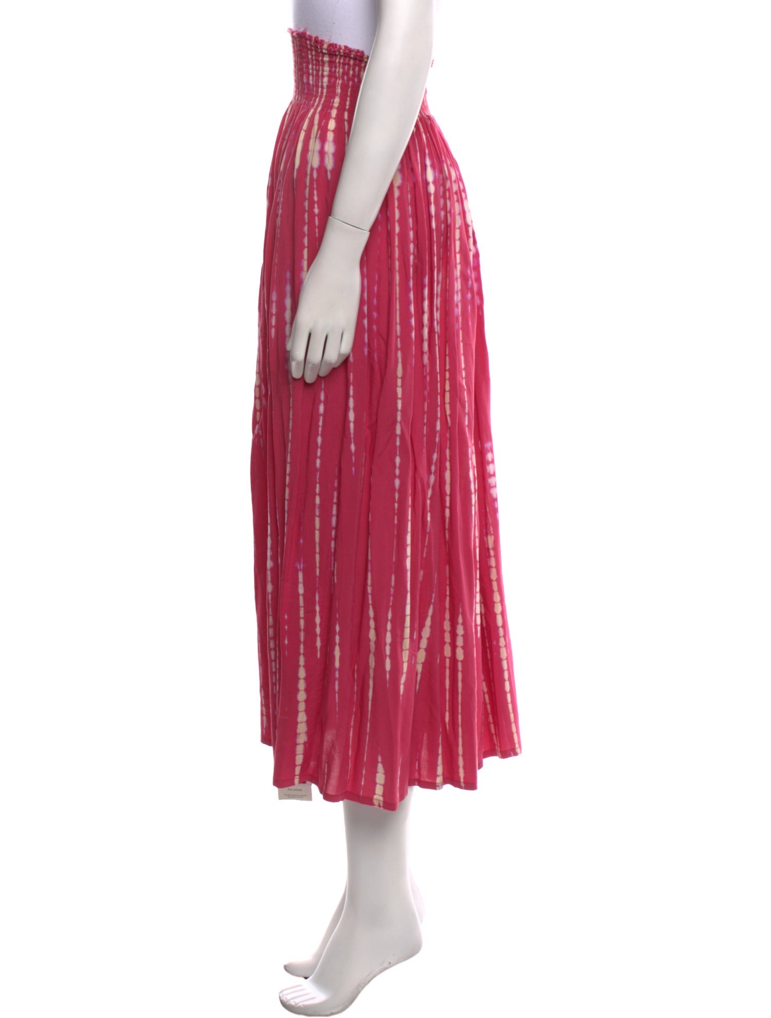 Natalie Martin Embroidered Accent Midi Length Skirt