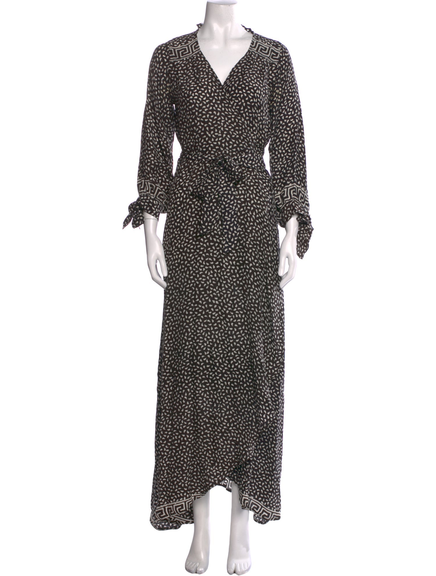 Natalie Martin Silk Long Dress