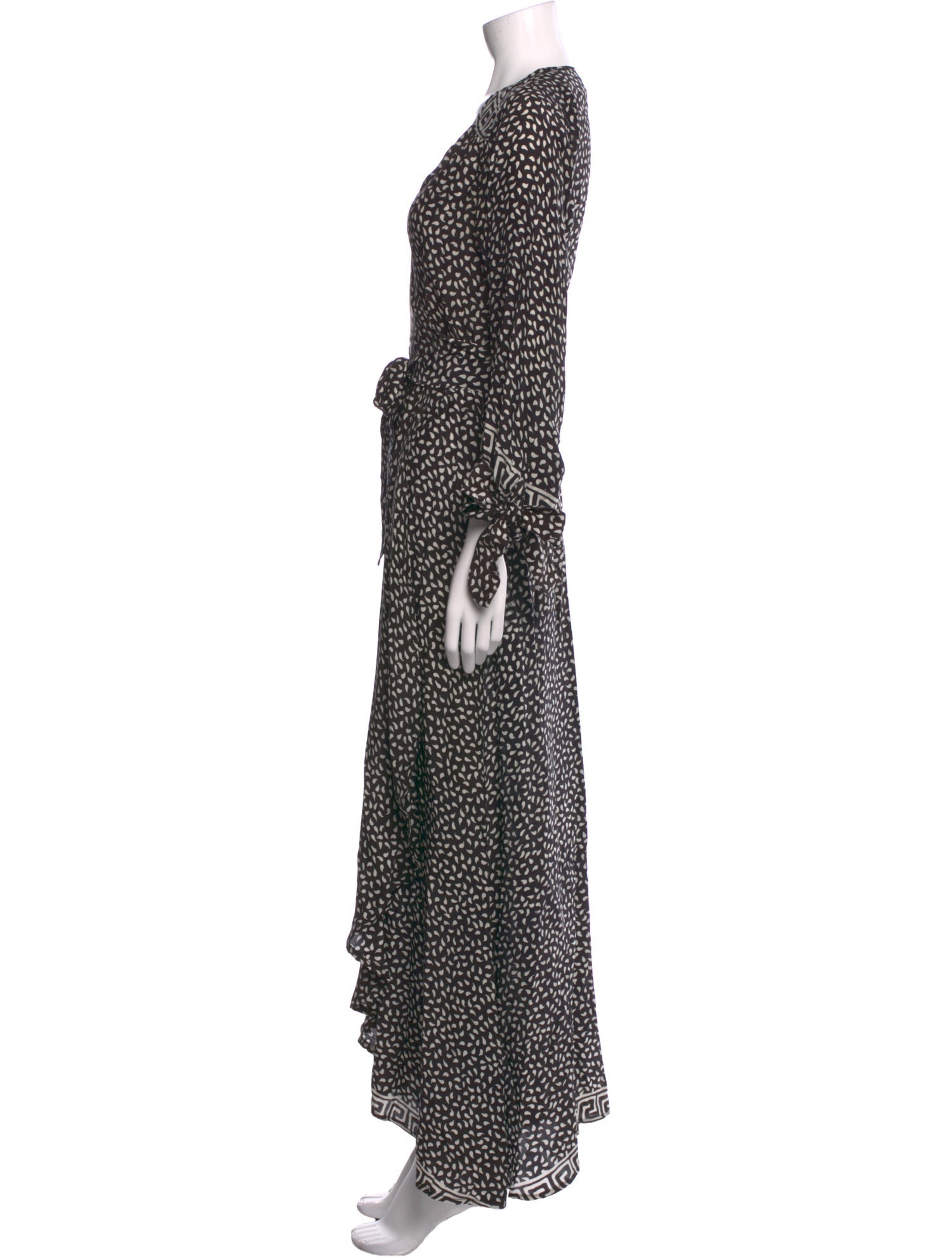 Natalie Martin Silk Long Dress