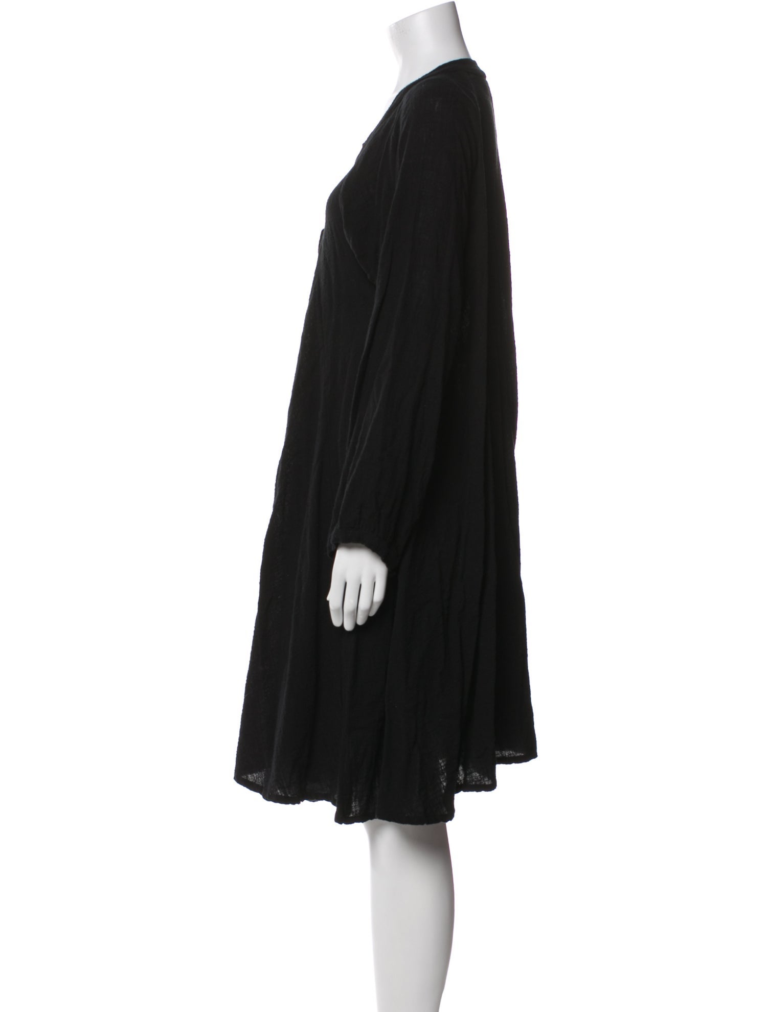 Natalie Martin V-Neck Knee-Length Dress