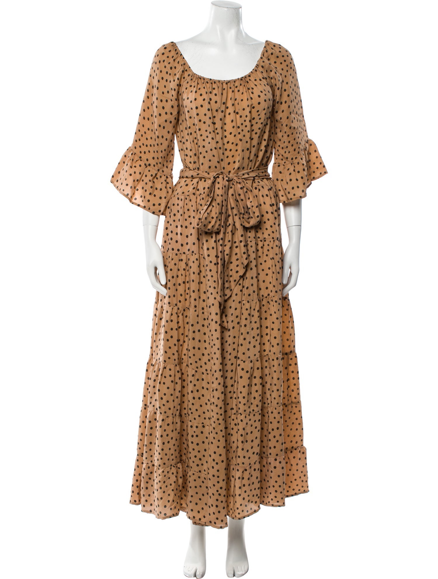 Natalie Martin Silk Long Dress