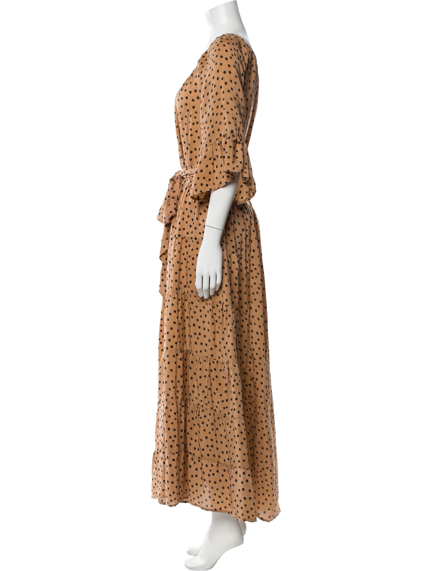 Natalie Martin Silk Long Dress