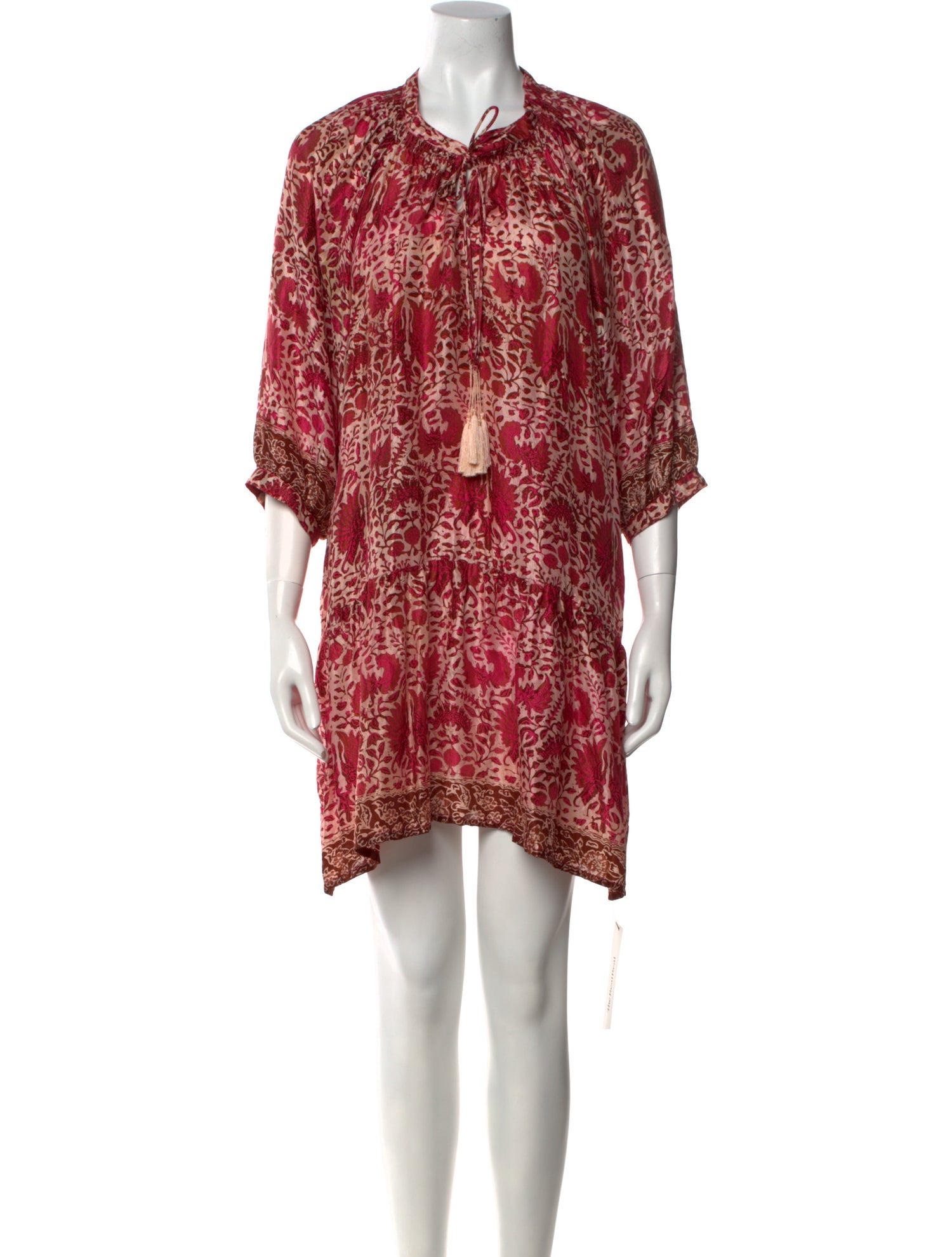 Natalie Martin Silk Mini Dress