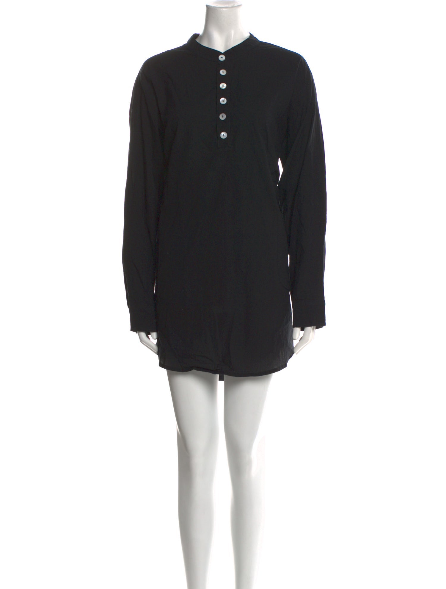 Natalie Martin Mock Neck Mini Dress