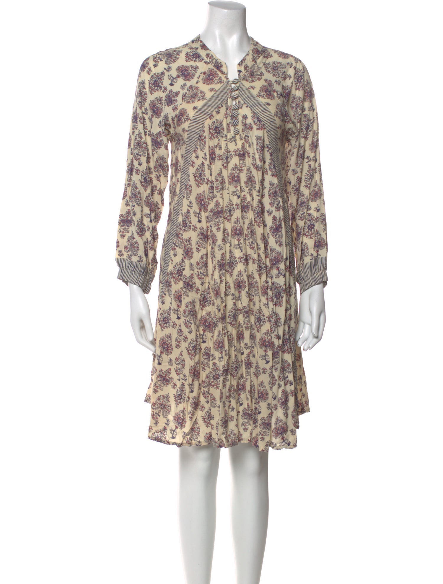 Natalie Martin Floral Print Mini Dress