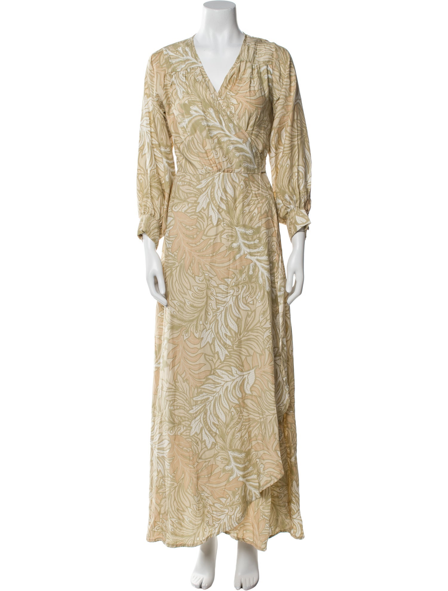 Natalie Martin Silk Long Dress