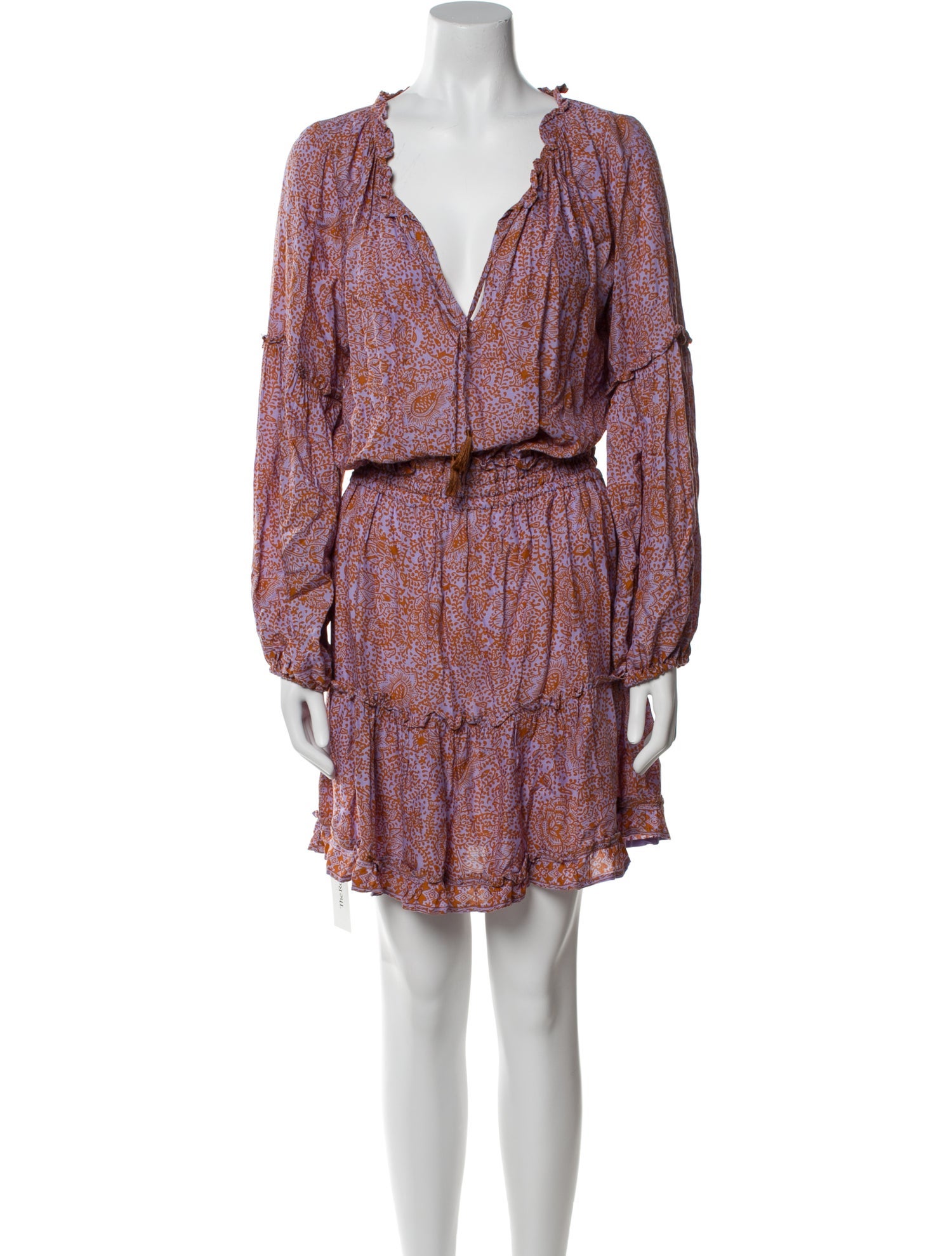 Natalie Martin Paisley Print Mini Dress