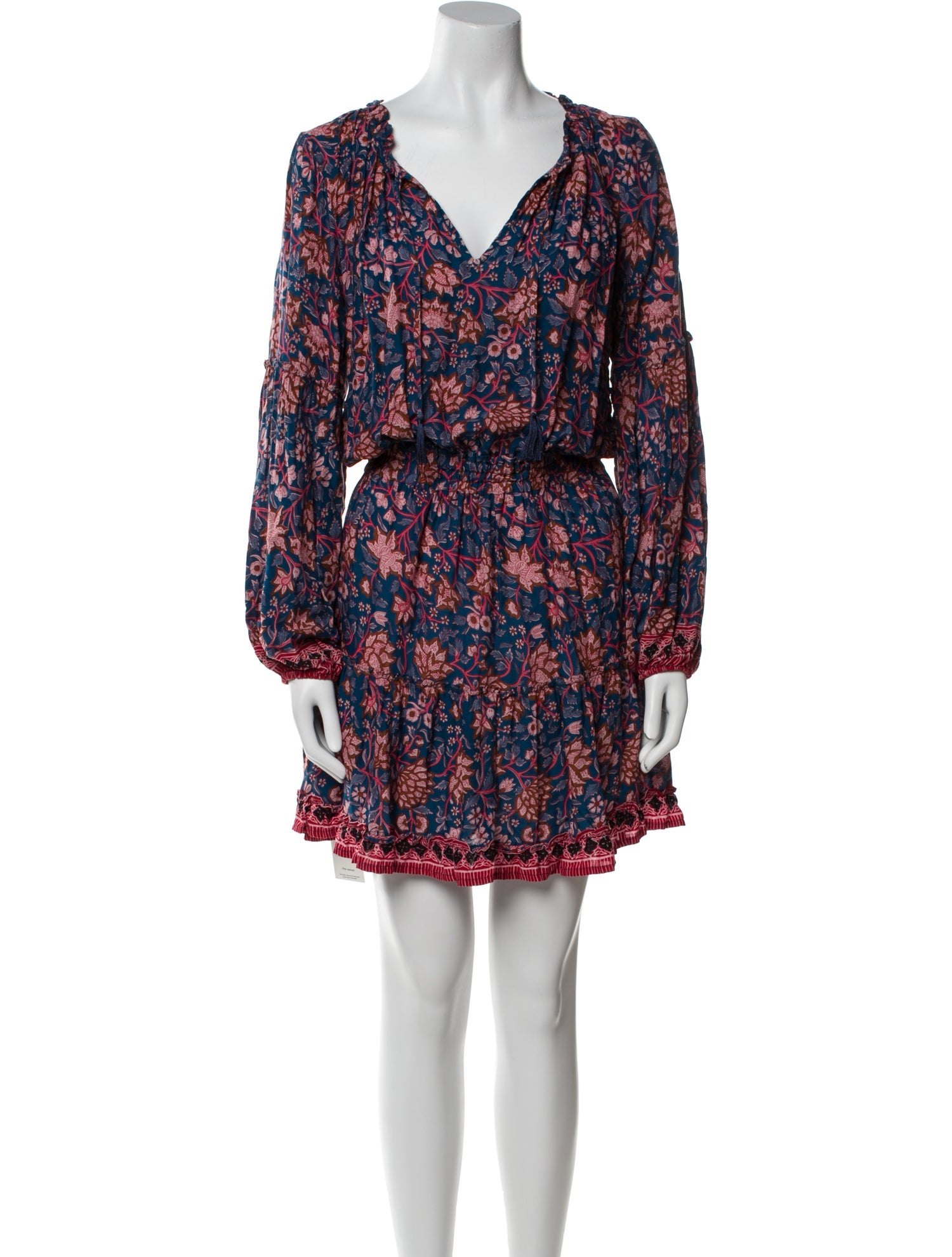 Natalie Martin Floral Print Mini Dress