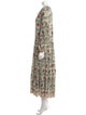 Natalie Martin Floral Print Long Dress