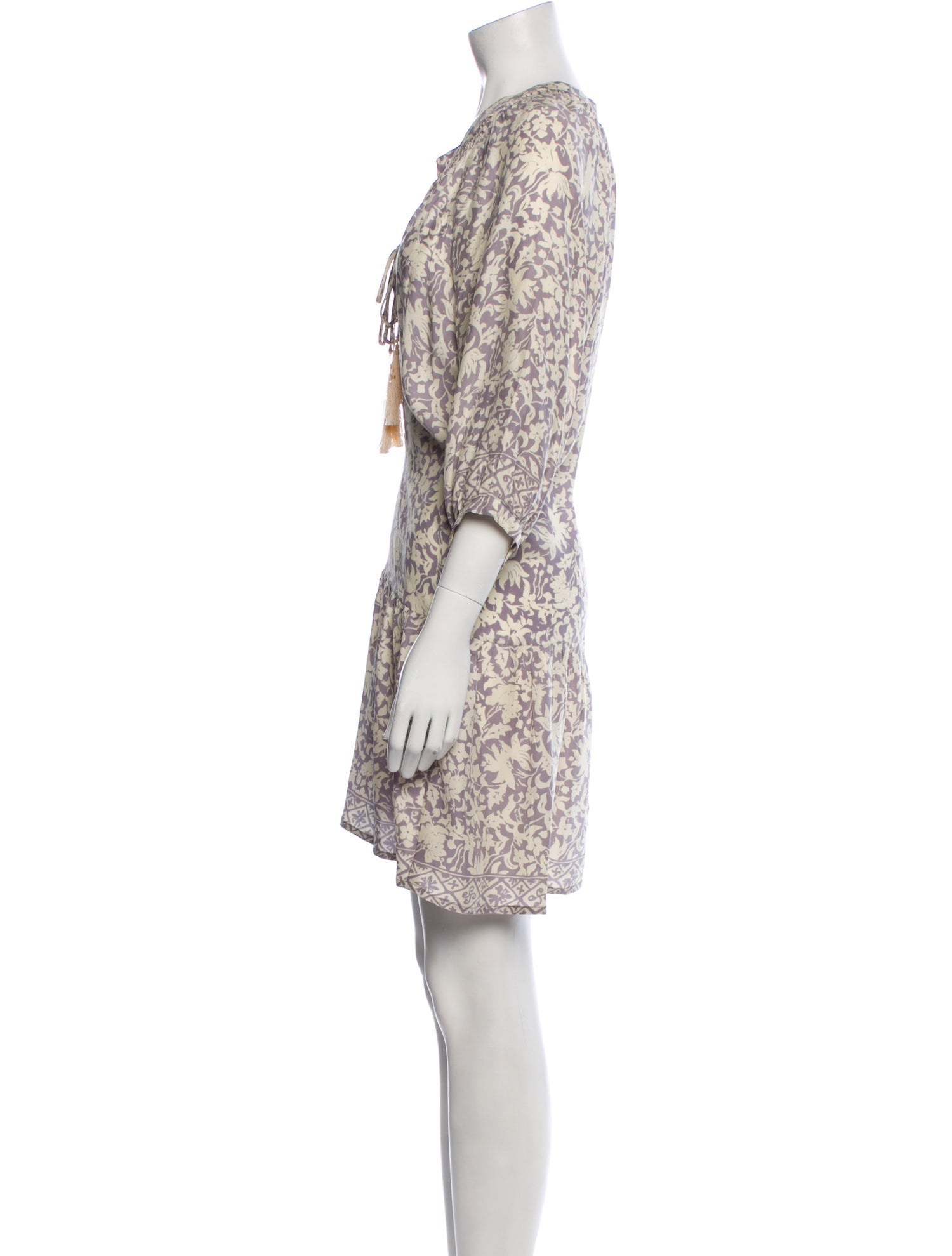 Natalie Martin Silk Mini Dress