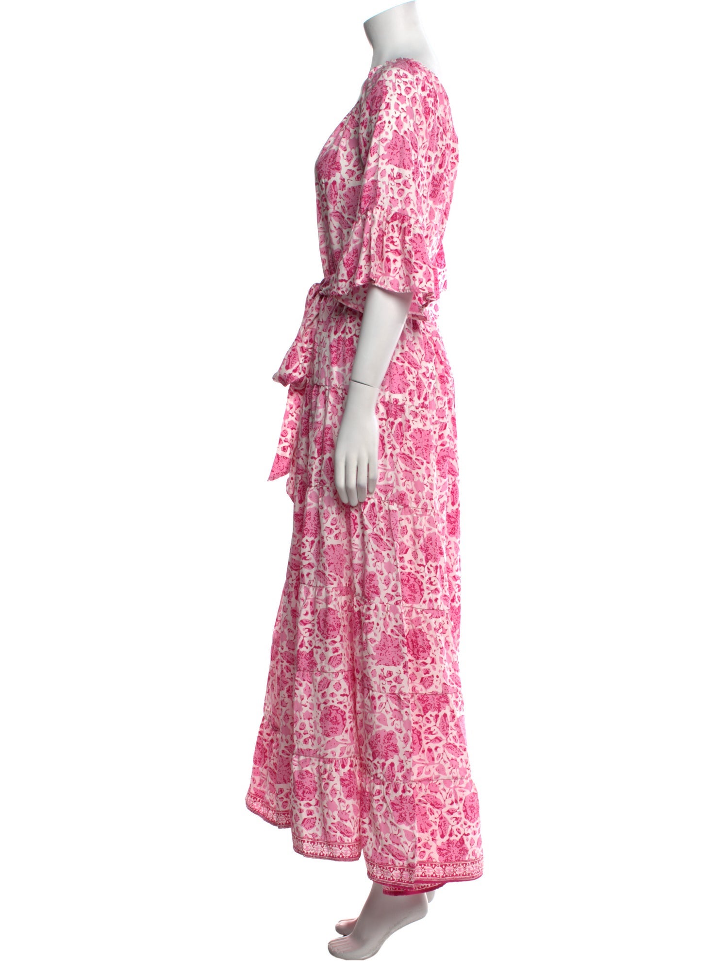 Natalie Martin Silk Long Dress