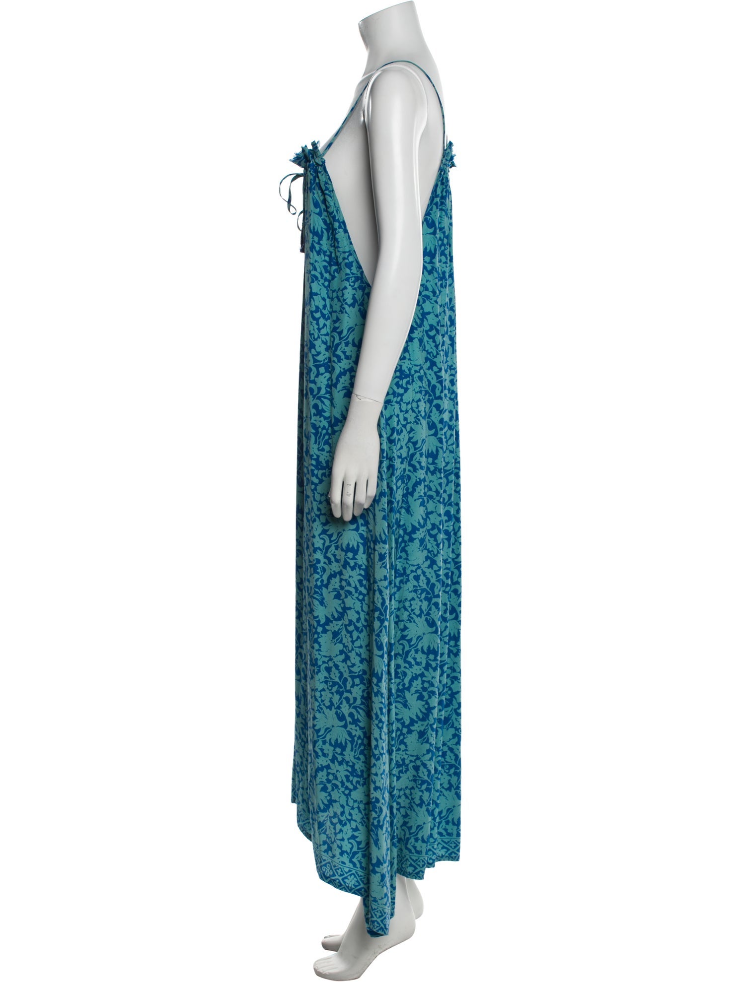 Natalie Martin Silk Long Dress
